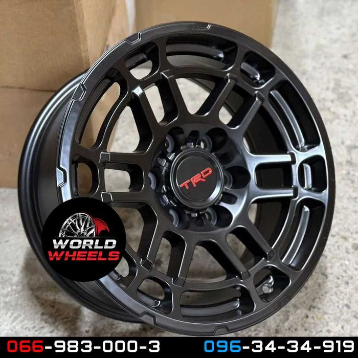 Диски TRD R17 6x139.7 Toyota Prado Lexus GX FJ Cruiser Mitsubishi L200