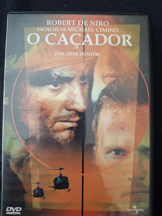 DVD O Caçador. Com Robert de Niro.