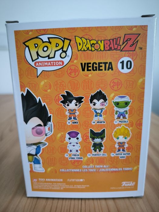 Pop Funko 10 Vegeta
