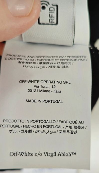 T-shirt Off-White Ac Milan 2024