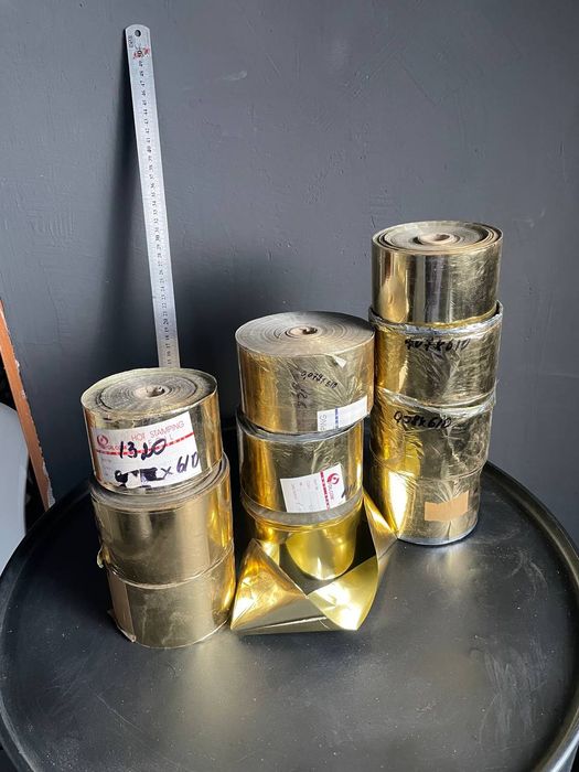 Фольга для тиснення на шкірі поліграфії картонуу