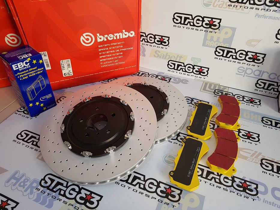 Discos Travão TAROX EBC AP Racing BREMBO BMW E90 E60 348mm Audi S3 RS3