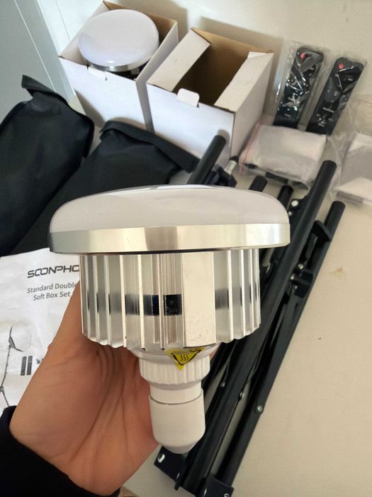 OŚWIETLENIE STUDYJNE LED 85W Fotograficzne Soonpho SOFTBOX Składany