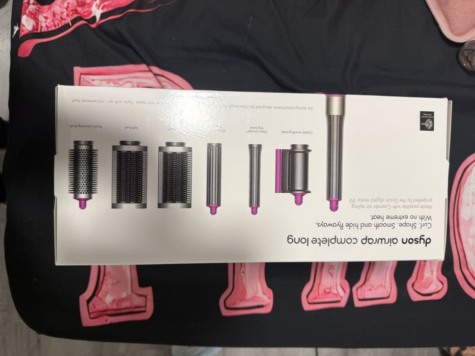 dyson airwrap complete long (Fúcsia/Níquel) NOVA