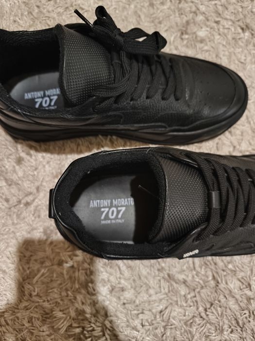 Antony morato 707 кросівки шкіряні зимові
