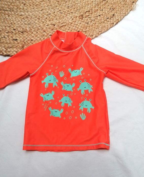 Camisola Fluorescente de Banho de Bebé