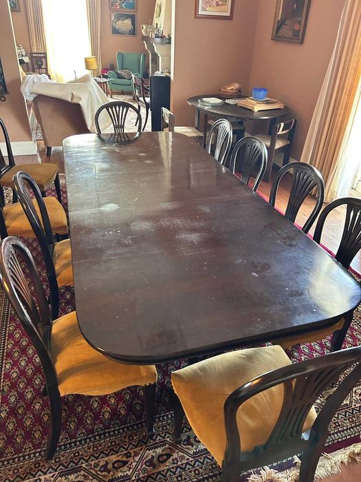 Mesa extensível (sem cadeiras) (1940 - 1960)