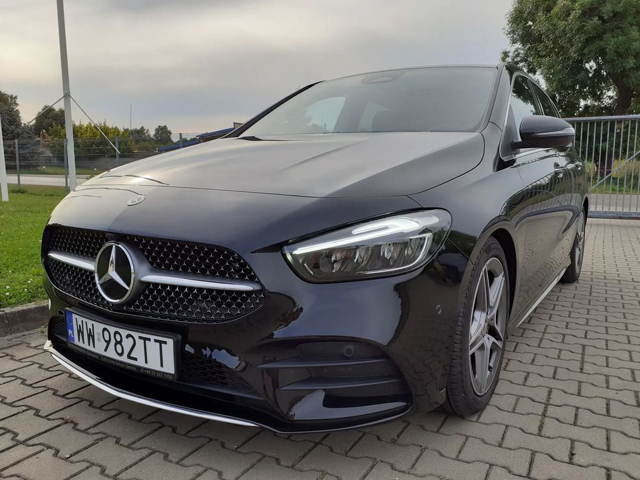 Mercedes-Benz Klasa B 200d AMG Salon PL Bezwypadkowy Fv 23% rejestracja 2024 śliczny !!!