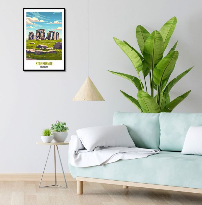 Plakat 40x60cm Stonehenge