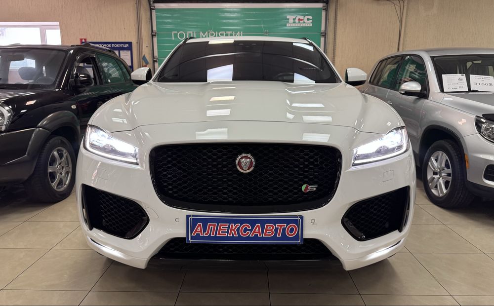 Jaguar F-Pace S AWD 3.0i V6 24V 8АКПП 2018 р.в. (345 к.с.)