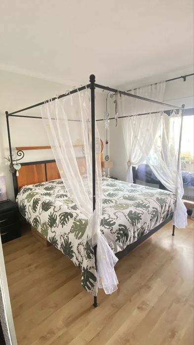 Cama Dossel + Colchão Molaflex + Estrado