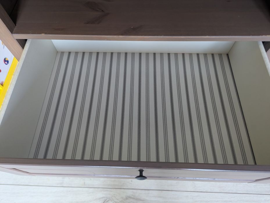Komoda z przewijakiem IKEA Sundvik szary brąz