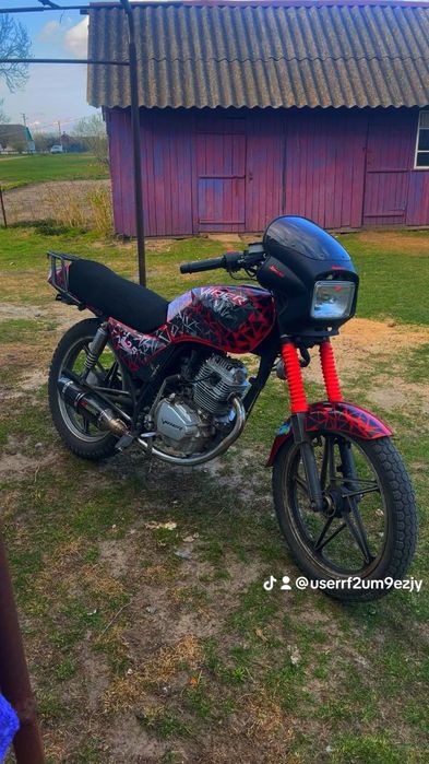 Мотоцикл вайпер zs125j