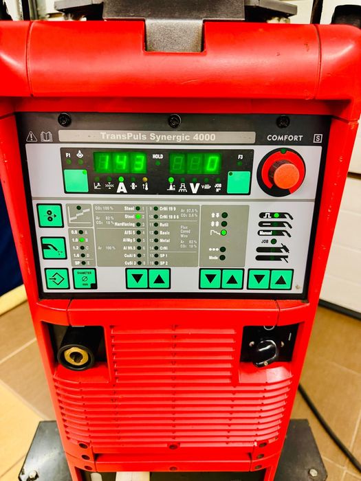 Spawarka, półautomat, MAG, Fronius TransPuls Synergic 4000, nie Kemppi