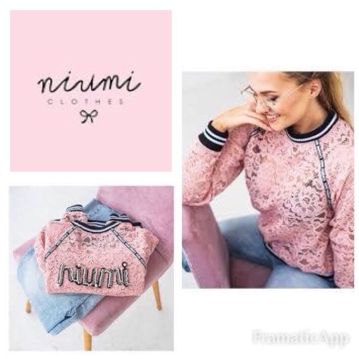 bluza niumi koronka raz założona bizuu must have