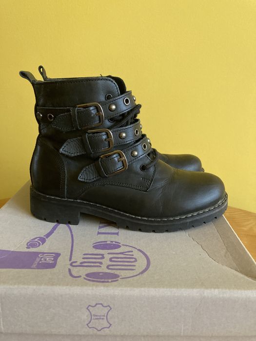 Botki ze skóry Lasocki Young r.31