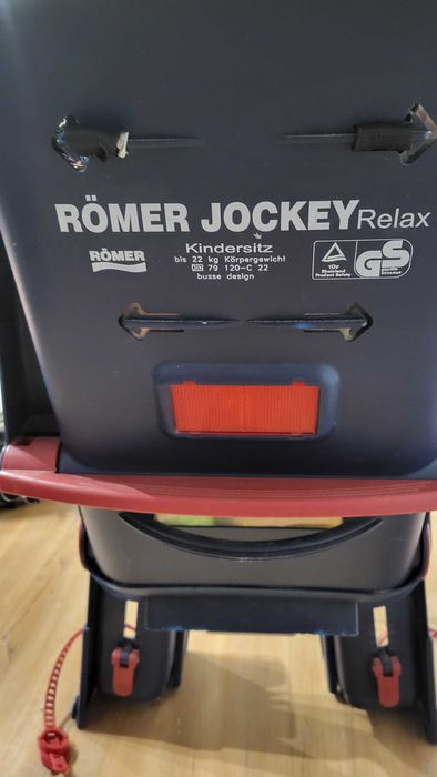 Fotelik rowerowy Romer Jockey Relax do 22 kg
