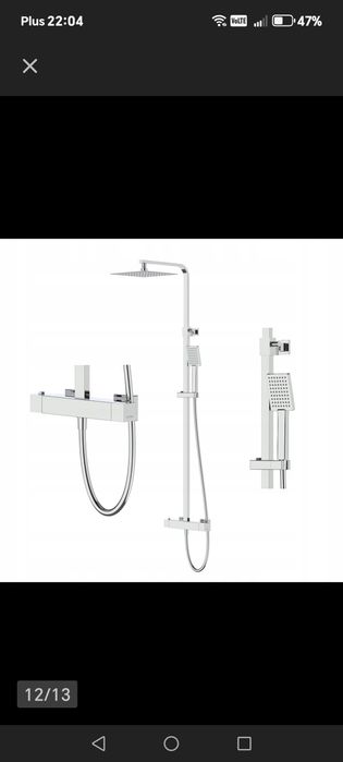 Kolumna prysznicowa corsan nowa na gwarancji