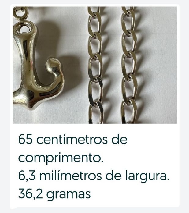 PRATA 2 fios em prata