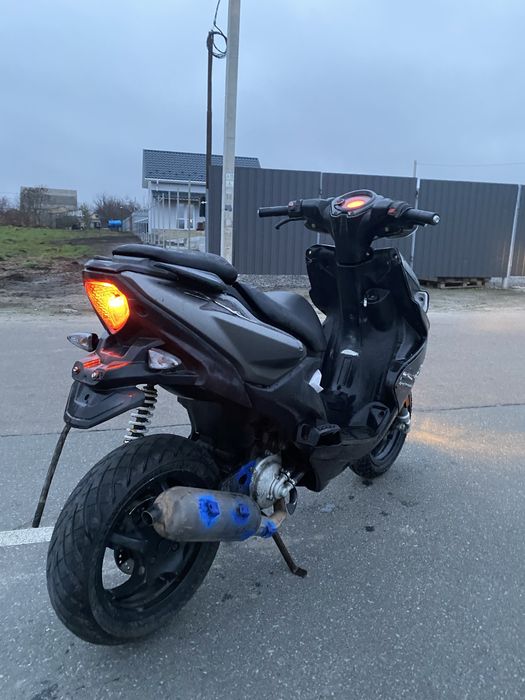 Yamaha Aerox рестайлігн, фейс лифт Minarelli long