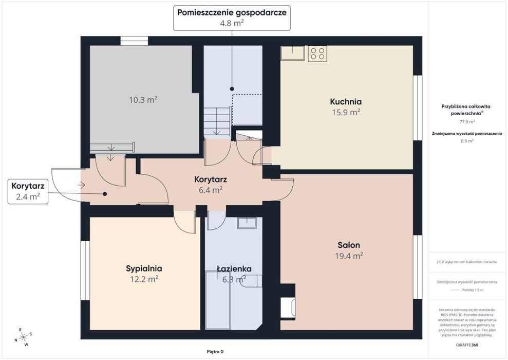 Dom 160 m² | 2 wejścia | garaż | działka 877 m²