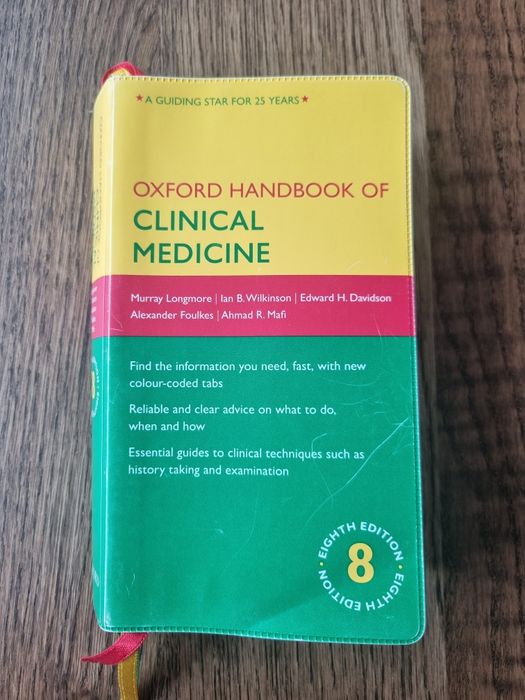 Livro Oxford Handbook of Clinica Medicine 8.° edição
