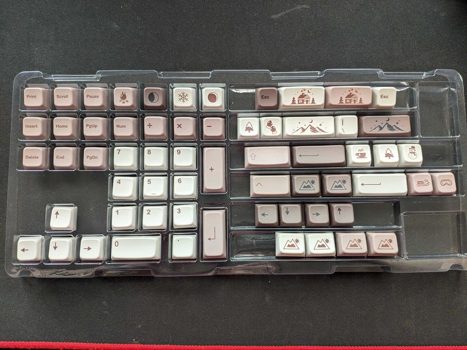 Keycapy Winter Breath PBT