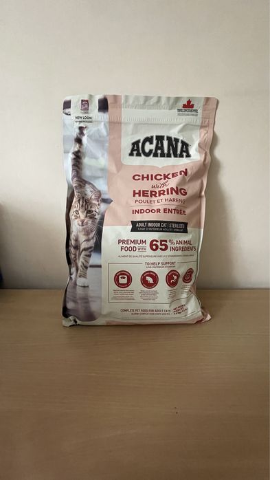 ACANA Indoor Entree Cat 1.8 кг 4.5 кг Акана корм для котів