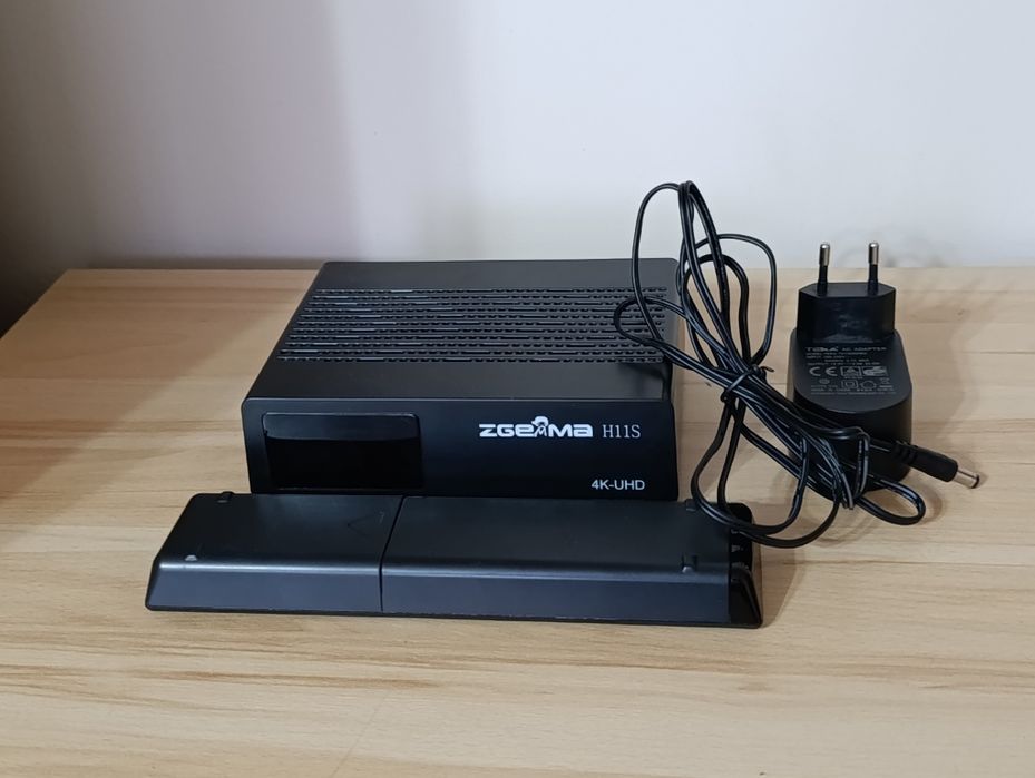 Zgemma H11S 4K UHD Dekoder Satelitarny Enigma2  Komplet