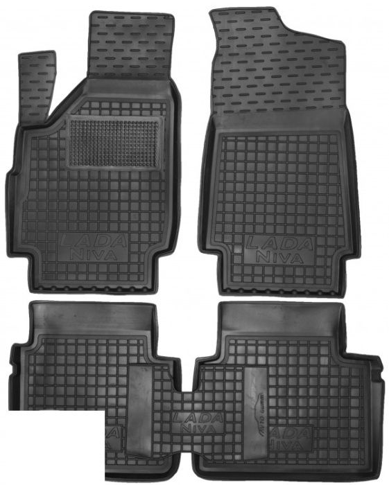 Коврики LADA_ВАЗ X-RAY_2108-099_Niva_Kalina_Priora_автогум резиновые