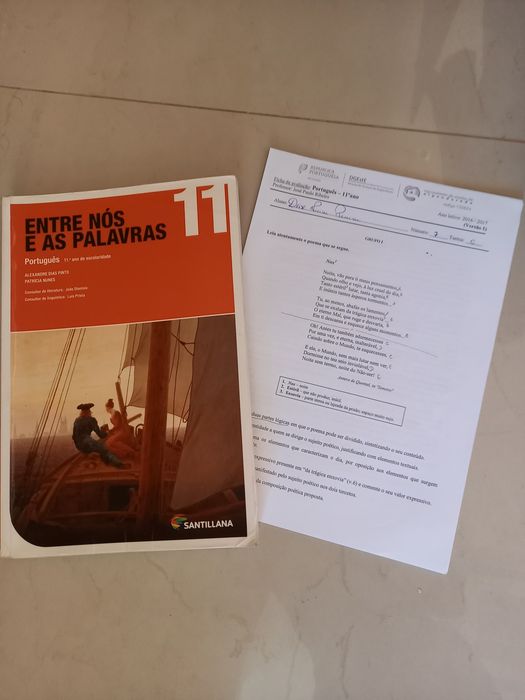Livro 11 Ano Entre Nós e as Palavras + OFERTA