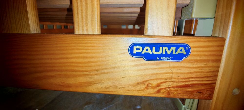 Cama infantil de madeira rústica – Lua/Estrela Taurus