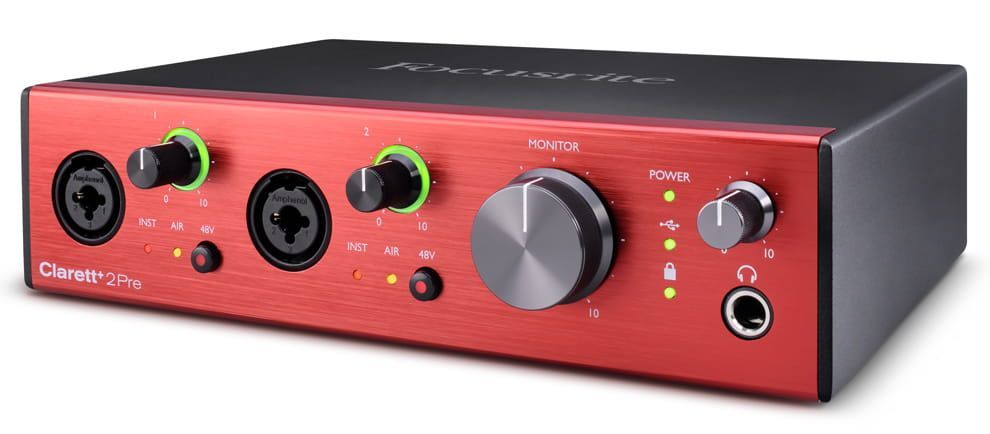 Focusrite Clarett+ 2Pre – interfejs audio
