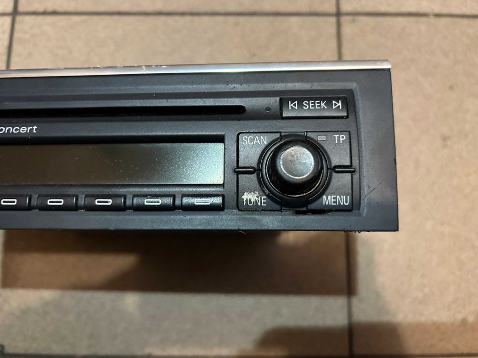 Radio concert cd audi a4 b6 plus kod