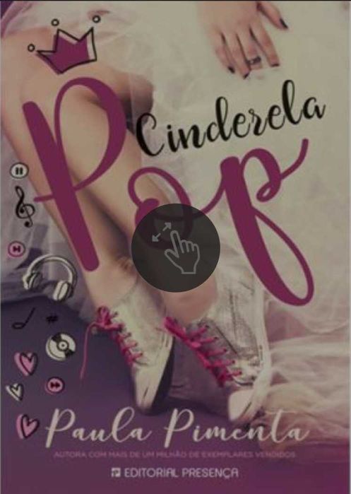 Livro CINDERELA POP Novo Entrego em Alfragide e Benfica