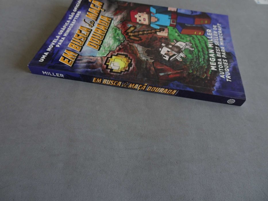 Livro Megan Miller - Minecrafters - Em busca da maçã dourada