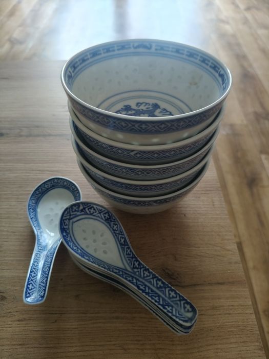 Chińska porcelana ryżowa