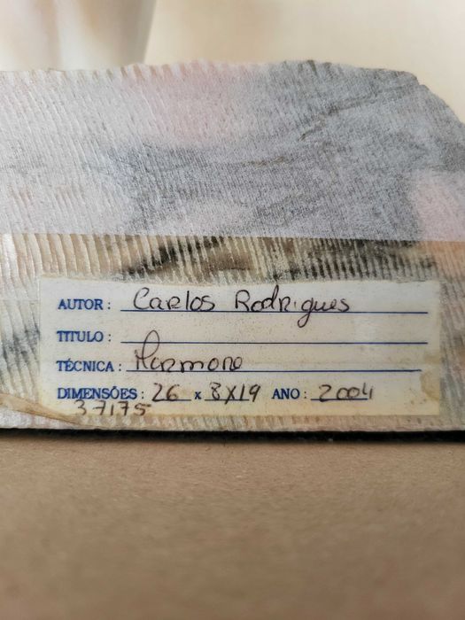 Escultura em Mármore de Figura Feminina - Carlos Rodrigues