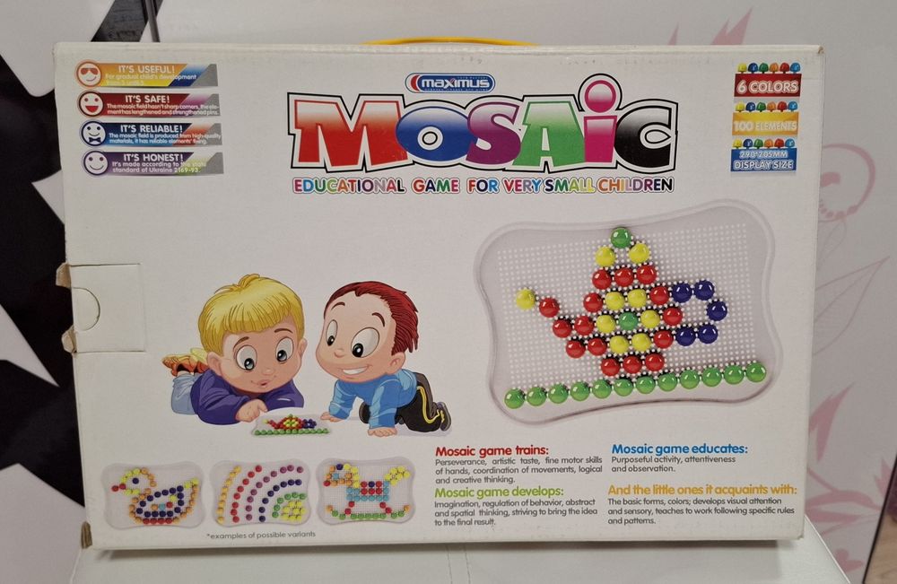 Мозаїка Maximus  розвиваюча гра