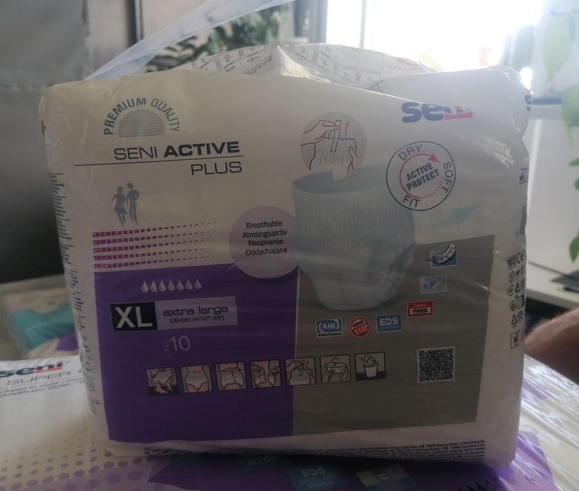Majtki chłonne Seni Active Plus