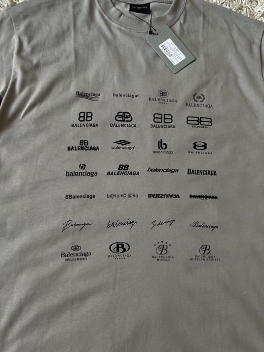 Balenciaga palm angels футболка
