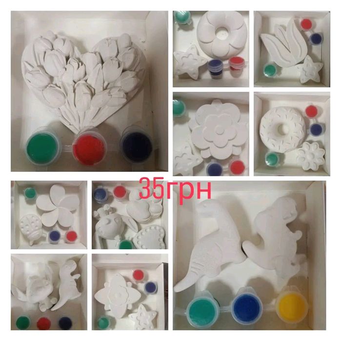 гіпсові фігурки 8березня