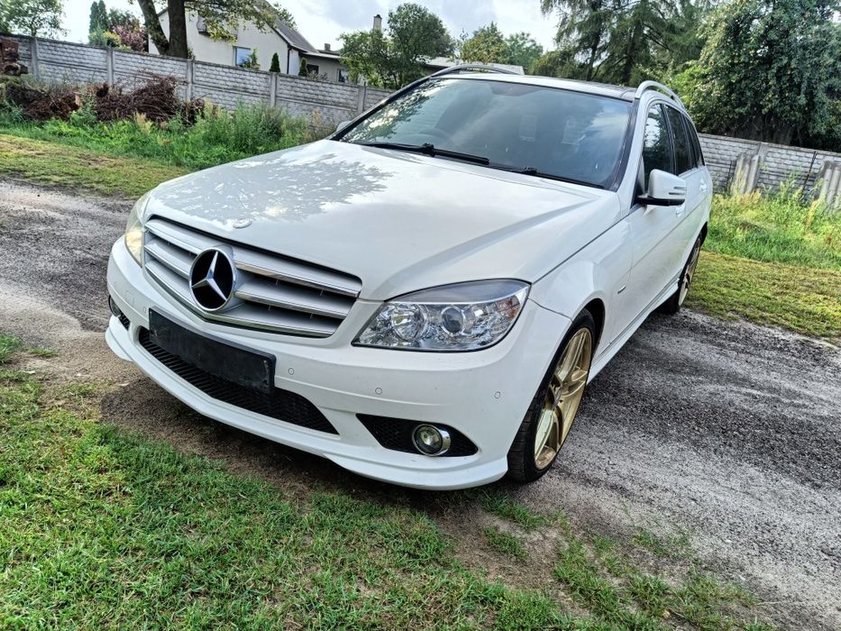 Karoseria Mercedes Benz w204 biały C650 AMG Maska Zderzak Błotnik Drzw
