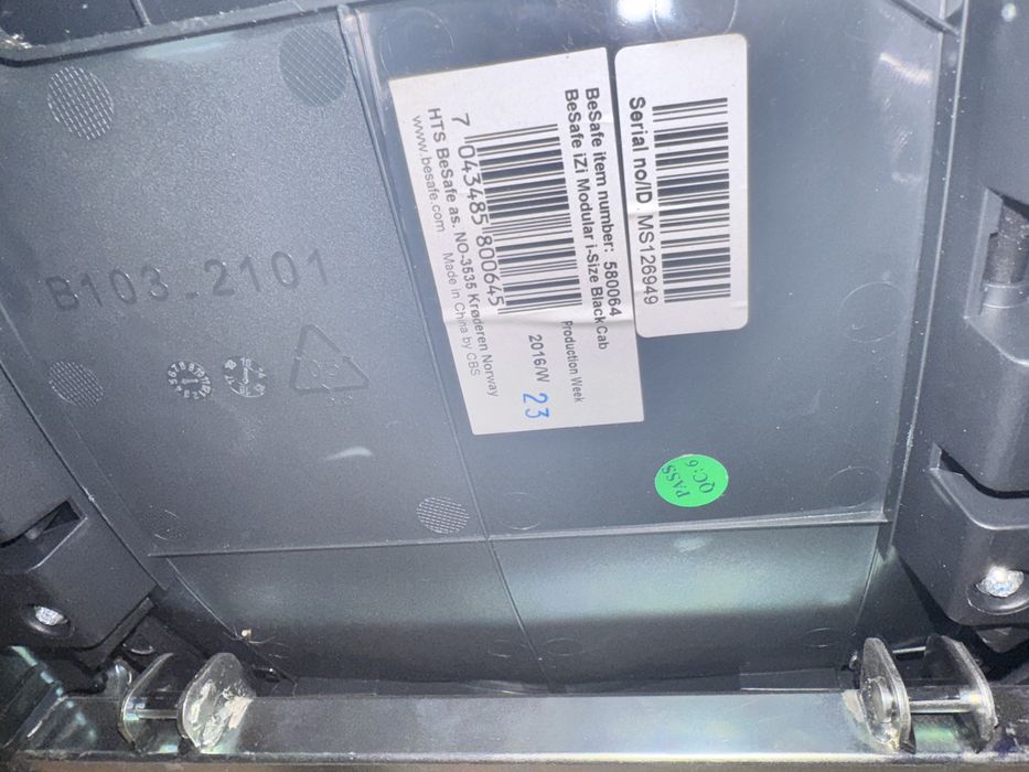 Cadeira auto isofix