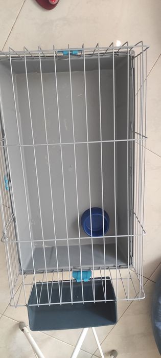 Gaiola para roedores, nova, cinza