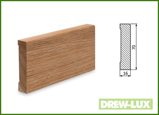 Listwy przypodłogowe drewniane dębowe- producent