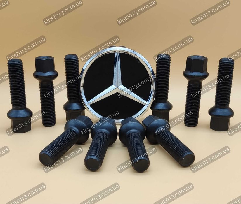 Длинные болты Мерседес М14х1,5х45мм сфера болты Mercedes длинные