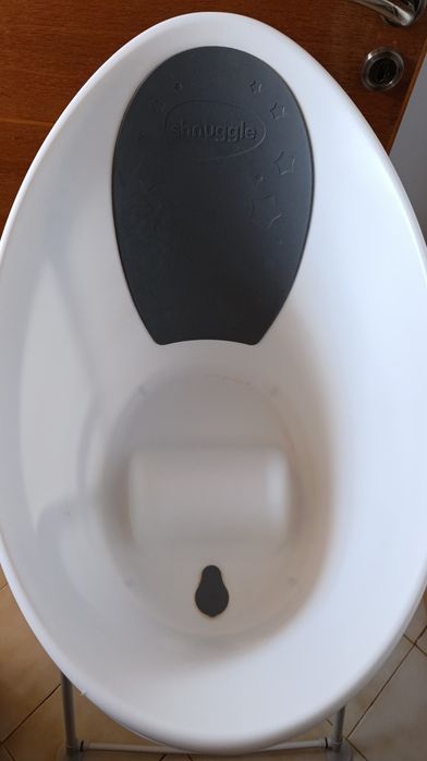 Banheira bébé  shnuggle com suporte