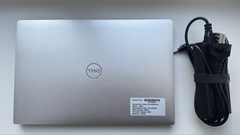 Потужний ноутбук Dell  Precision 5530 i7-8850H 2.6 GHz/32Gb/256Gb SSD