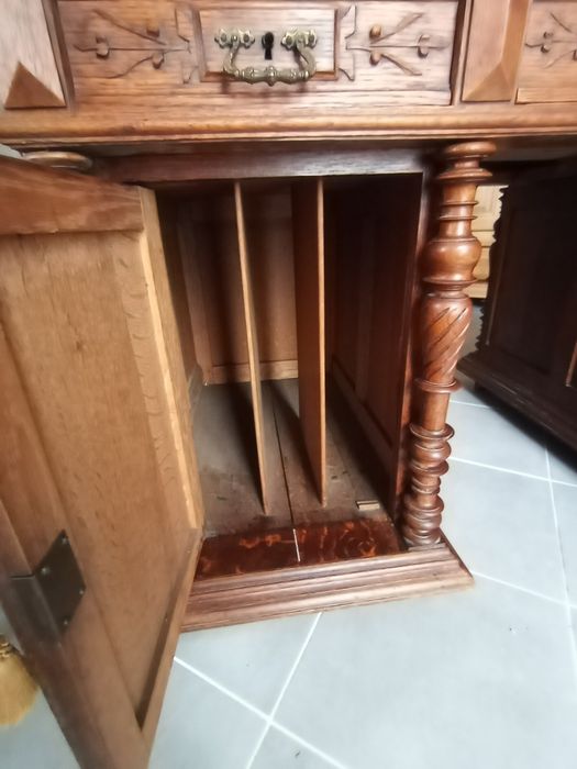 Antyk biurko eklektyczne